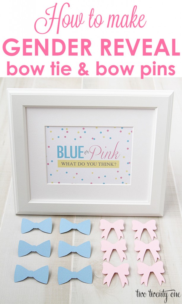 Gender Reveal Party Pins Two Twenty One