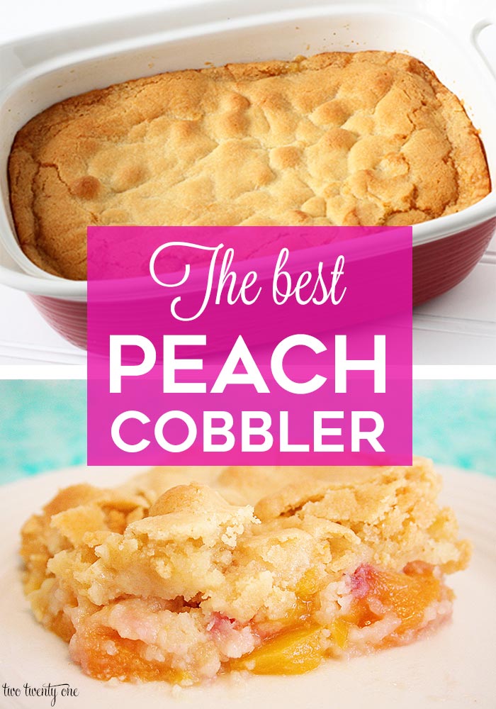 Peach Cobbler Recipe