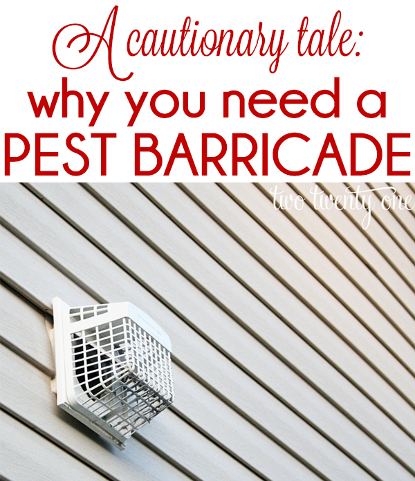 How a $5 pest barricade can save you $125+!