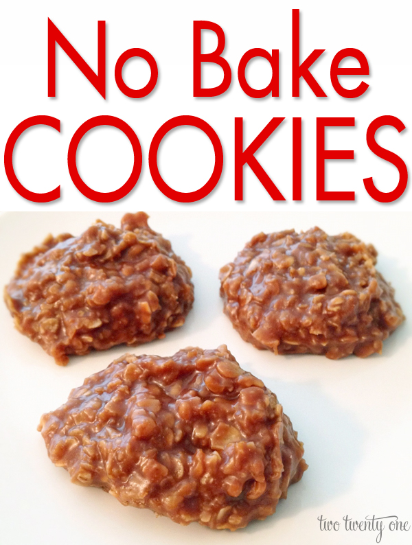 The BEST No Bake Cookies!