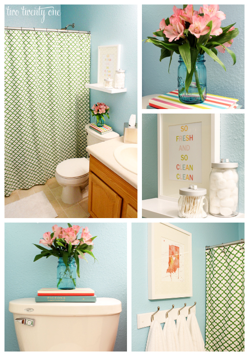 Guest Bathroom Makeover Shopping List