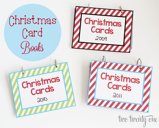 Christmas Card Books