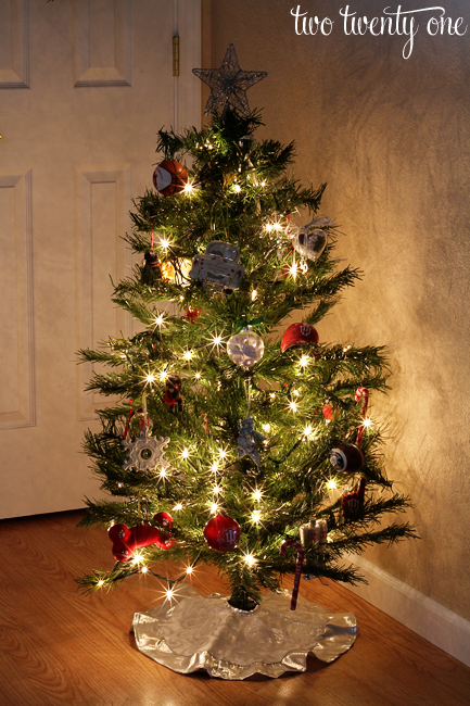 sentimental christmas tree