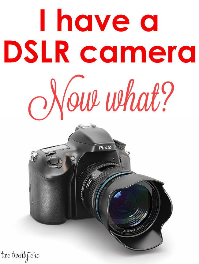 Tips on what to do after receiving or purchasing a DSLR camera!