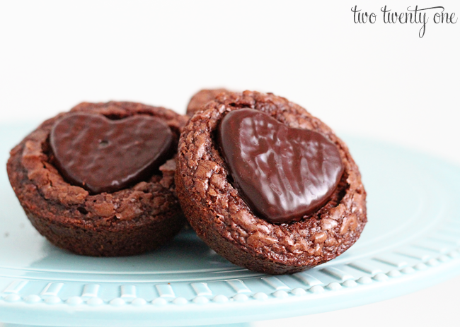 peppermint brownies