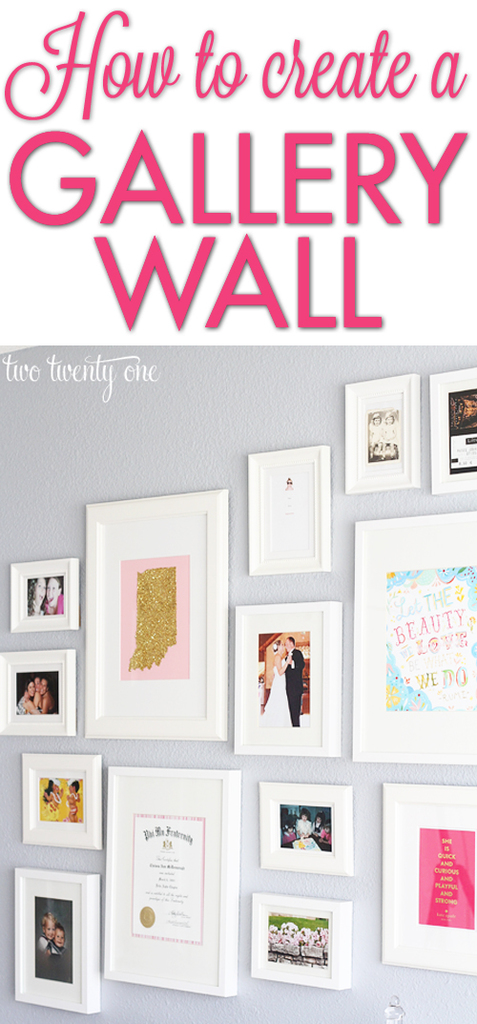 how to create a gallery wall 2