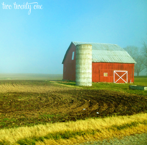 indiana red barn