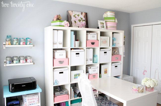 IKEA & Stamp-n-Storage  Scrapbook room organization, Dream craft room,  Craft room office