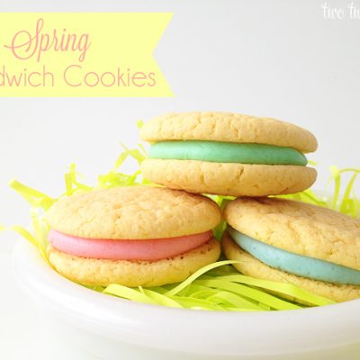 Spring Sandwich Cookies