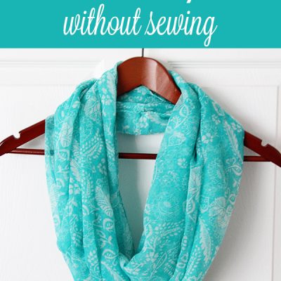 How to Turn a Regular Scarf into an Infinity Scarf
