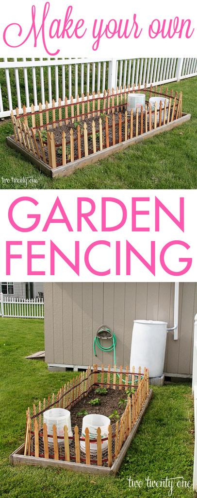 Diy Garden Fencing Make Your Own Garden Fencing