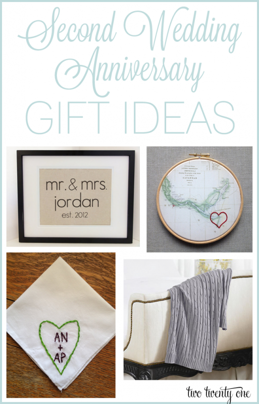 Second Anniversary Gift Ideas