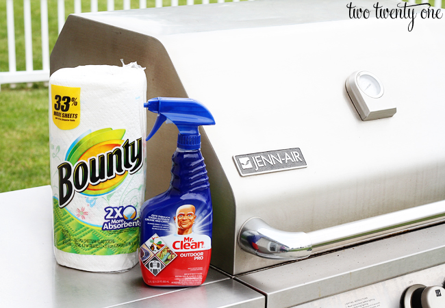 bounty and mr clean outdoor pro spray