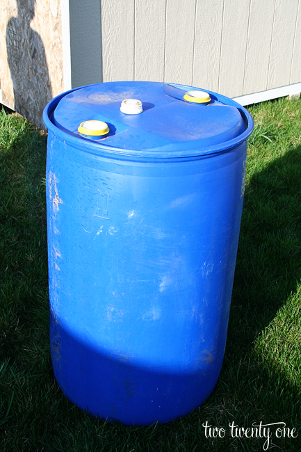 rain barrel