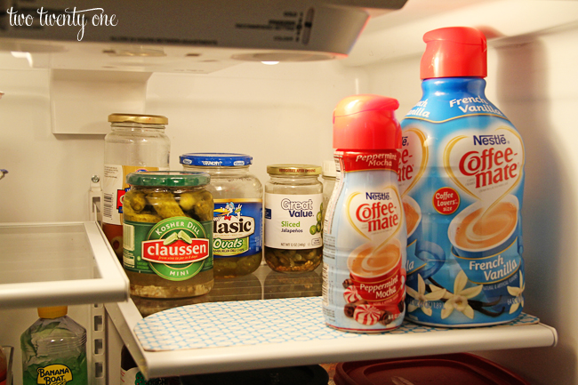 fridge organization