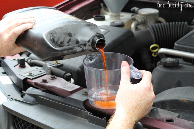 how to mix 50-50 coolant