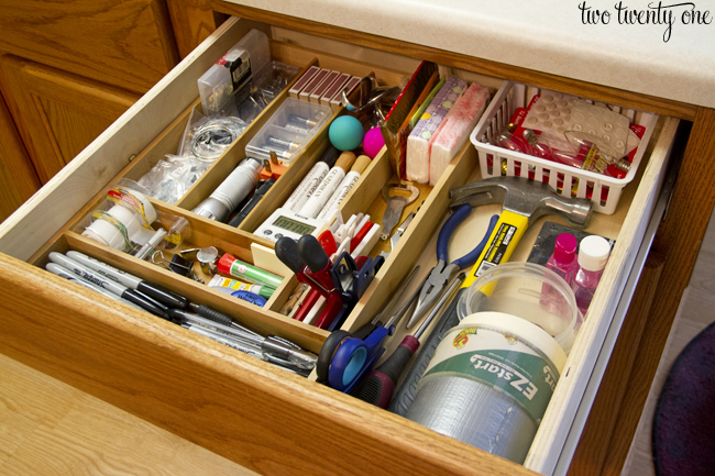 How To Organize A Junk Drawer