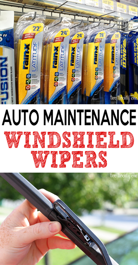 Great information on windshield wiper maintenance