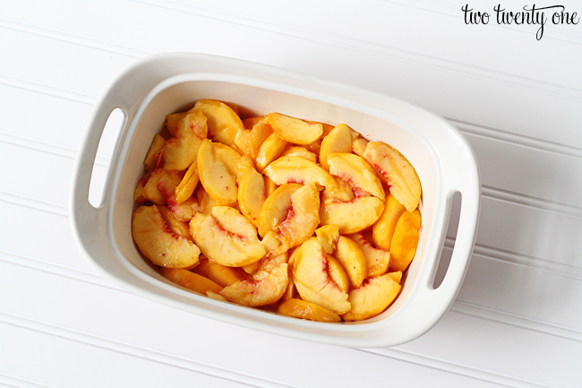 peach cobbler recipe