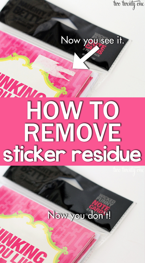 How to remove sticker glue from car paint 