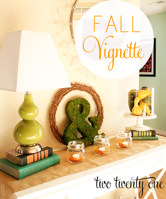 autumn vignette