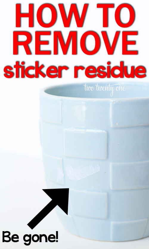 How to Remove Sticky Residue Using Everyday Items