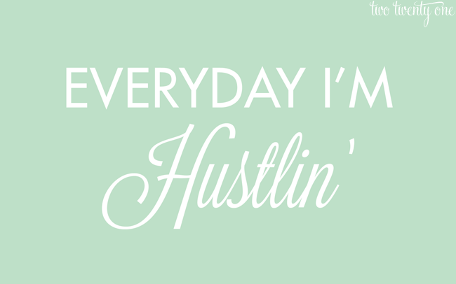 hustlin wallpaper mint