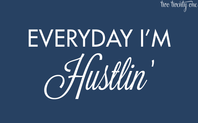 hustlin wallpaper navy