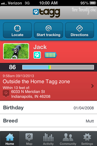 tagg pet tracker 1