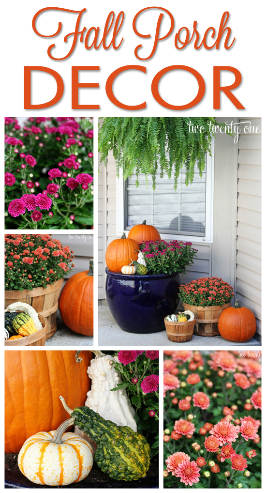 Fall Porch Display