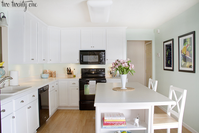 kitchen cabinets and island 5