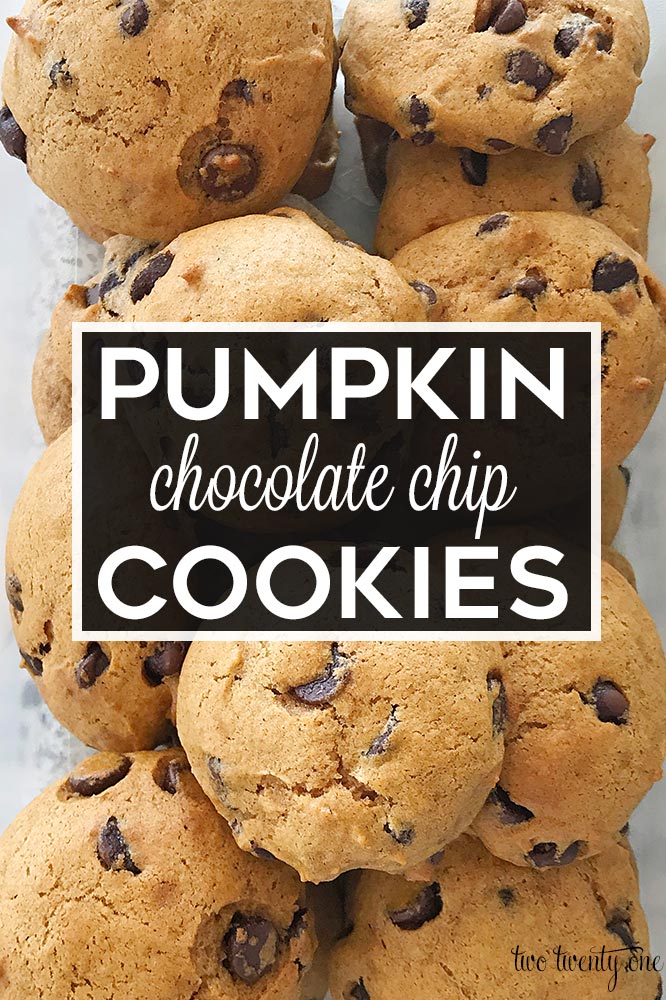 Pumpkin Chocolate Chip Cookies