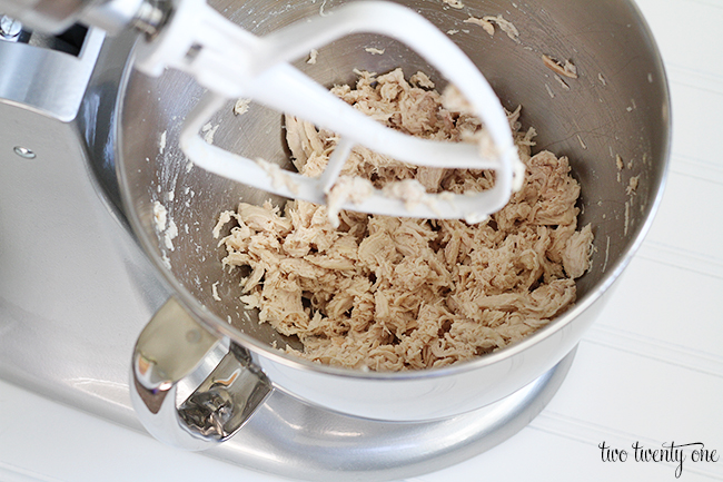 How to shred chicken with a KitchenAid mixer
