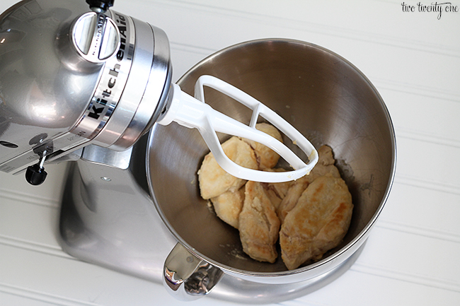 How to Shred Chicken in a Stand Mixer