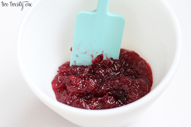 cranberry orange relish step 1