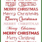 16 FREE Christmas Fonts!