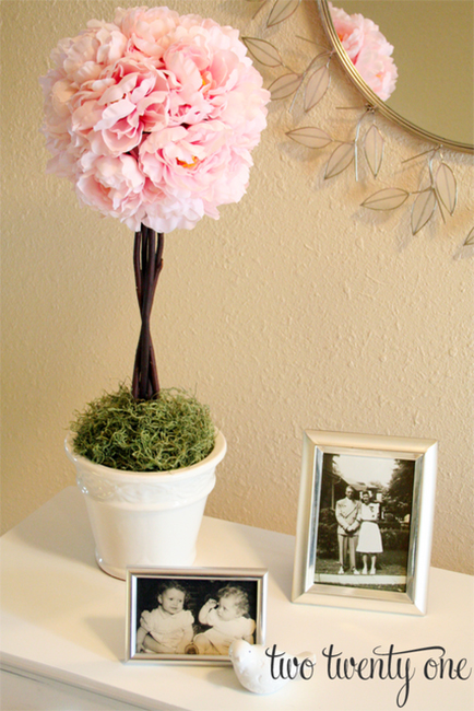 How to Make a Topiary {DIY}