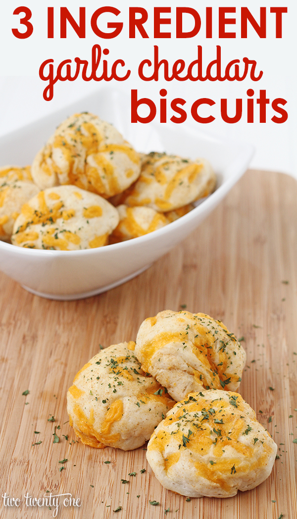 Garlic Cheddar Biscuits