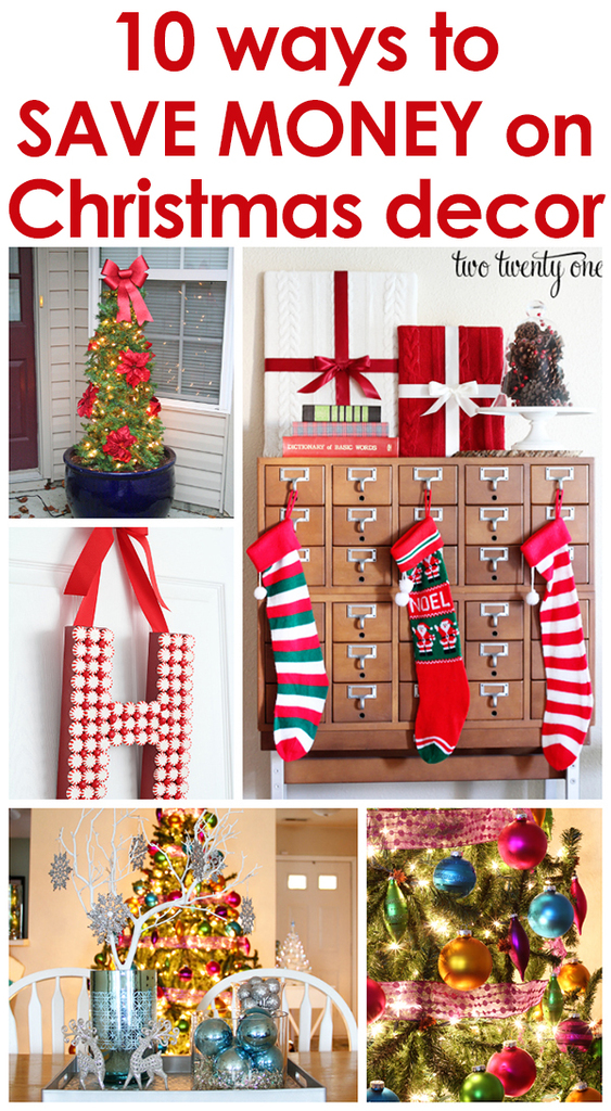 10 Ways to Save Money On Christmas Decor