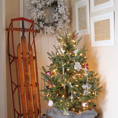 Our Christmas Entryway
