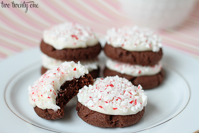 Peppermint Chocolate Cookies