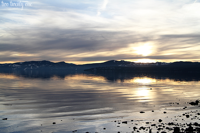 Lake Tahoe 2013 sunset 3