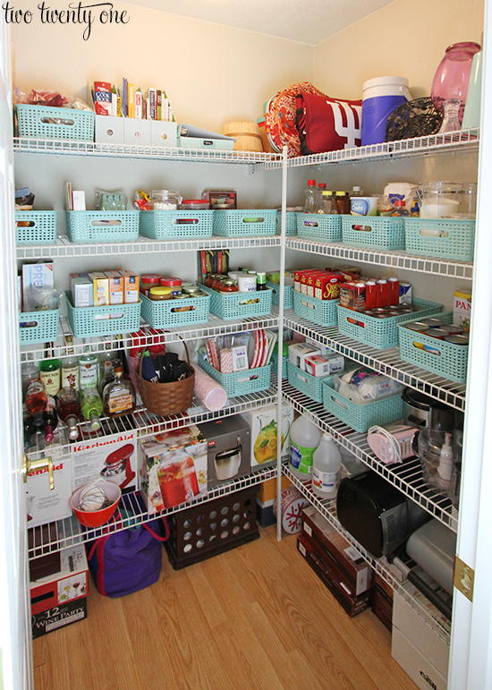 organized pantry