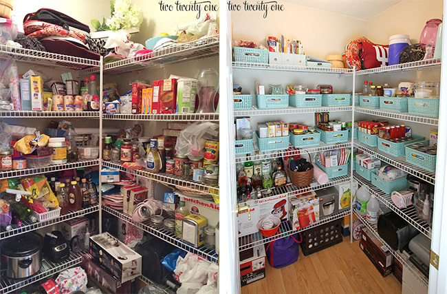 pantry before and after