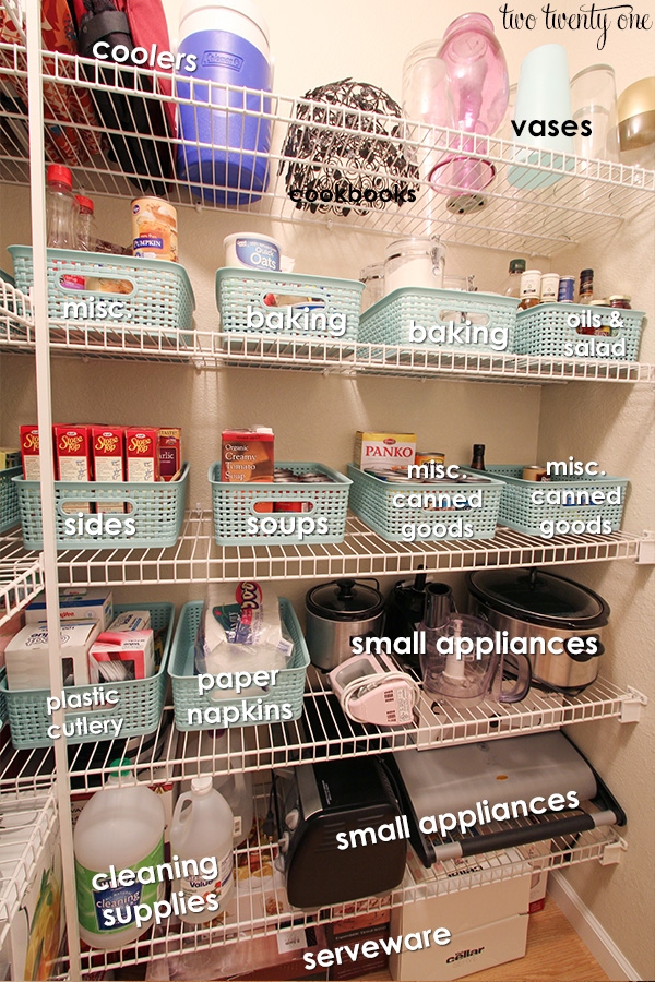 Pantry Organization