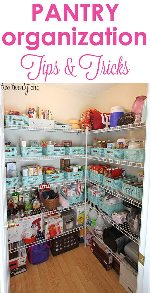 GREAT pantry organization tips and tricks!