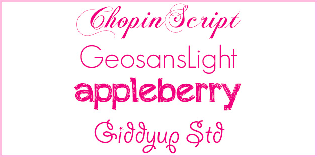 valentine's day fonts