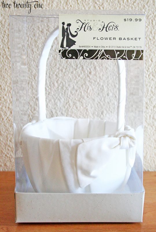 DIY Flower Girl Basket Wedding Tutorial