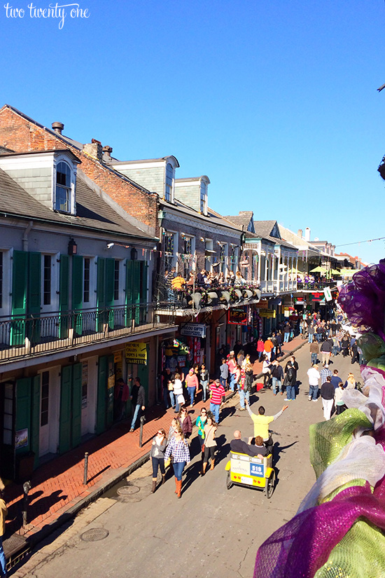 bourbon street daytime