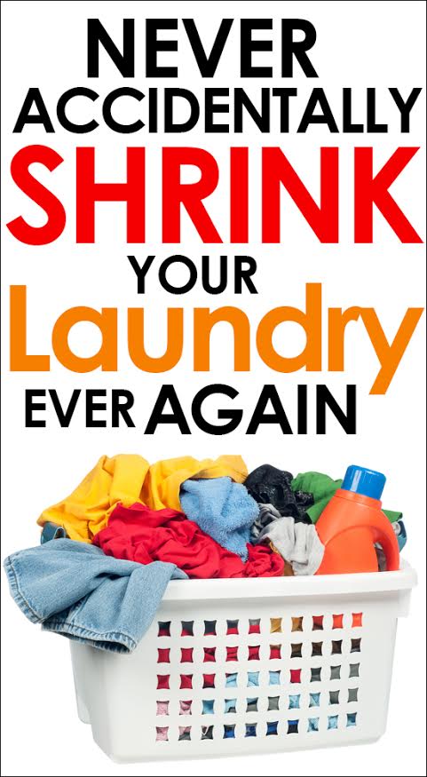 Never accidentally shrink your laundry again! Genius simple tip!